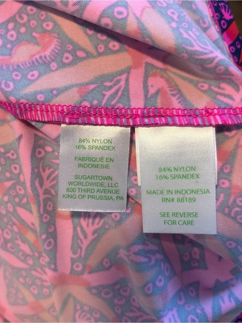 Lilly Pulitzer Johana Long sleeve Coverup Passion Fruit Pink Small NWT #017420